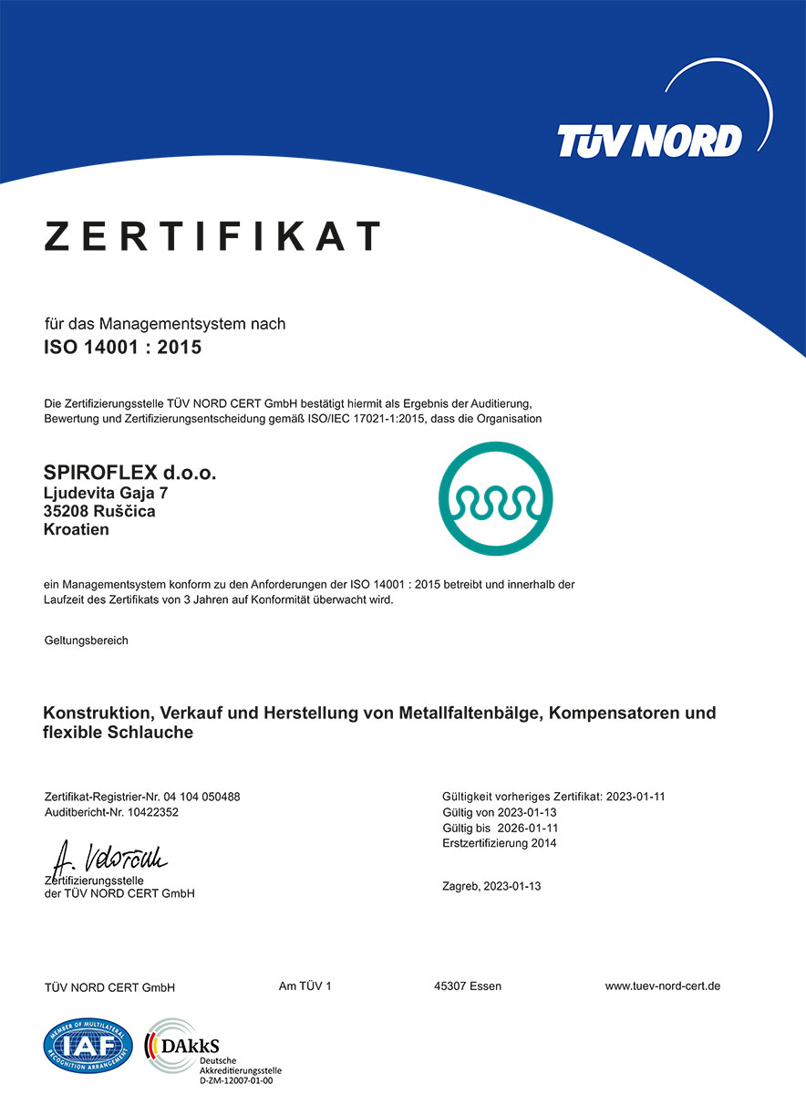 Environmental management system